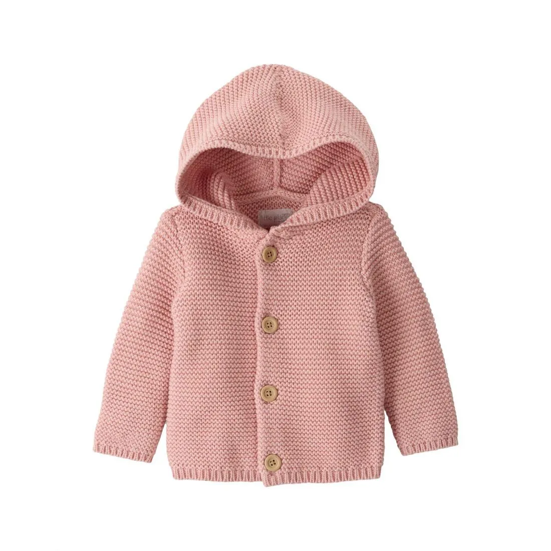 Carters Girls Little Planet Organic Signature Stitch Cardigan Pink 1N488110
